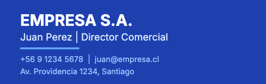 Corporativo Azul