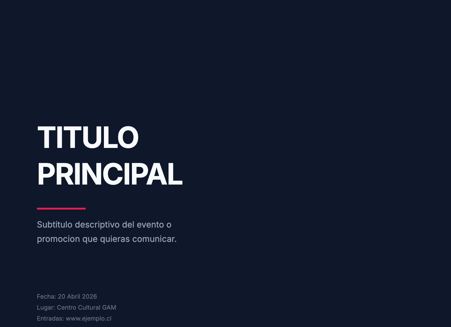 Minimalista Oscuro