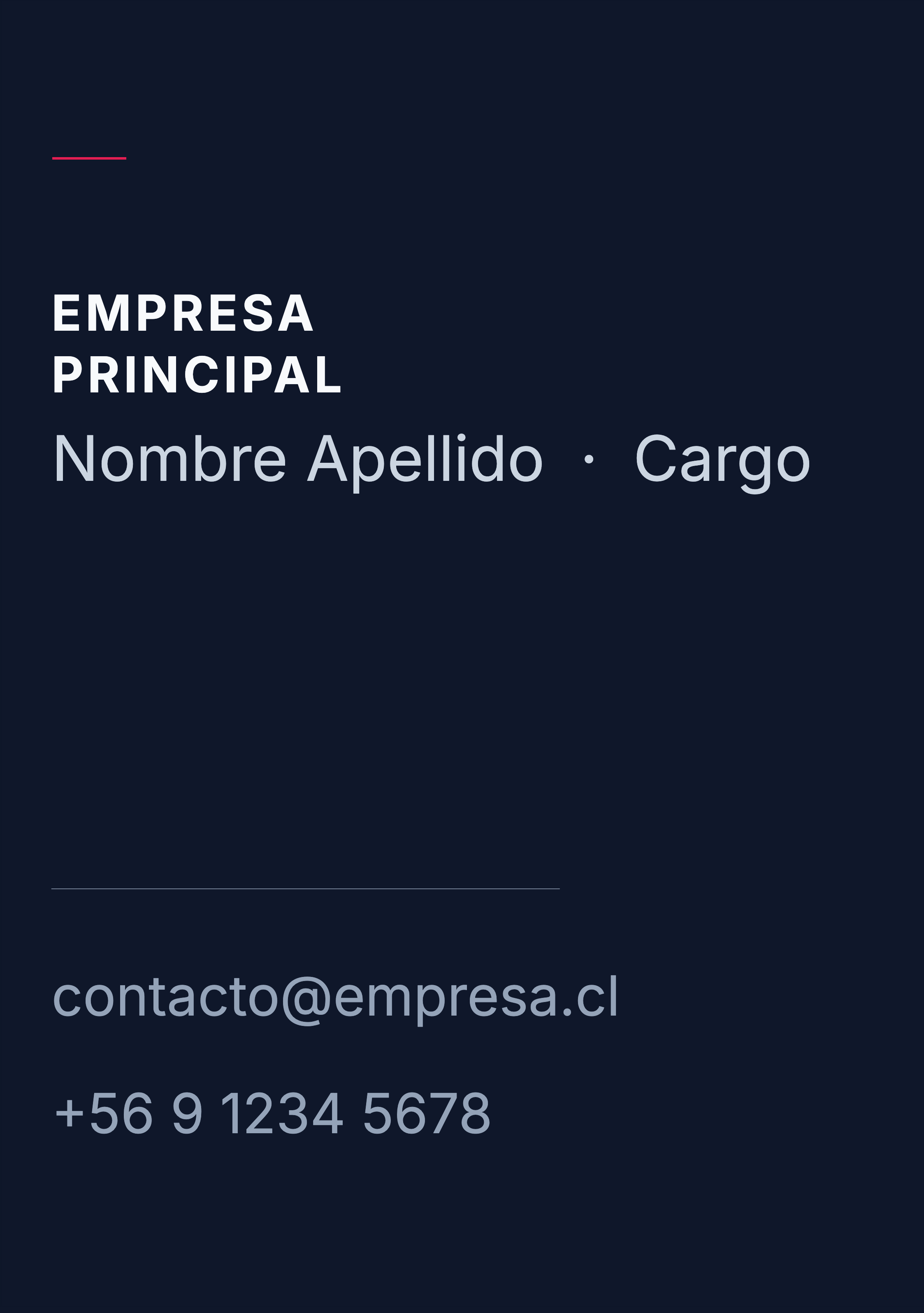 Minimalista Oscuro